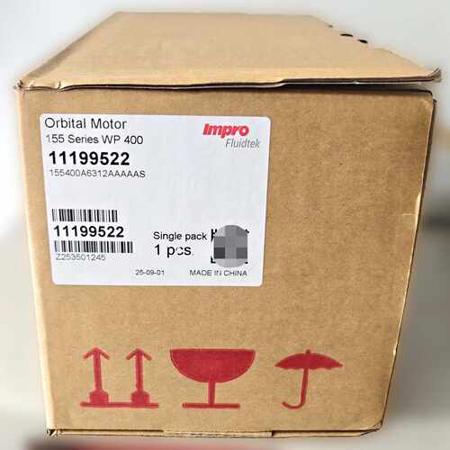 11199522 IMPRO Fluidtek轨道电机成色为