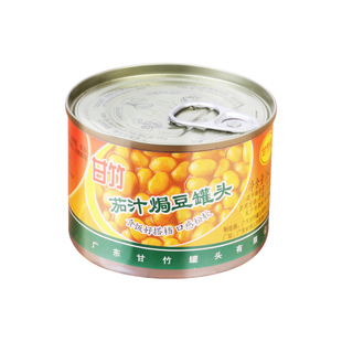 甘竹牌 甘竹官方茄汁焗豆罐头184g*6组合装 即食小吃拌饭旅行出游