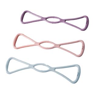 李宁8字拉力器开背美背多功能家用健身拉伸器材瑜伽绳八字弹力带