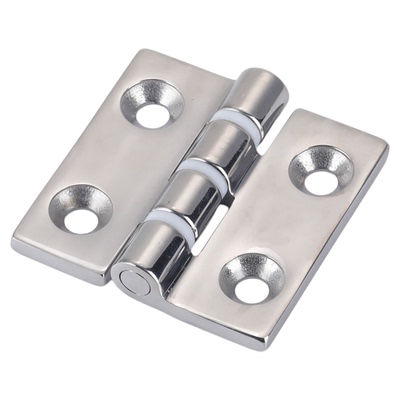 304不锈钢机柜门合页带胶套铰链