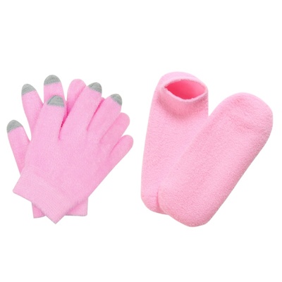 手膜手套睡觉可戴凝胶脚膜套可触屏硅胶脚套袜子细嫩双手重复使用