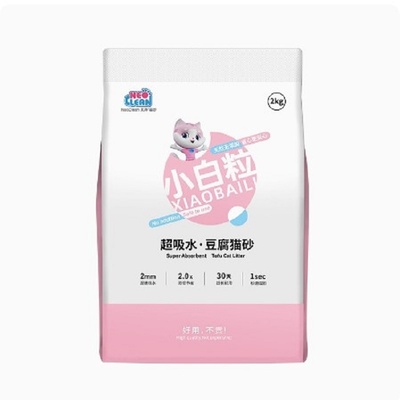 neo天净豆腐猫砂小白粒2kg