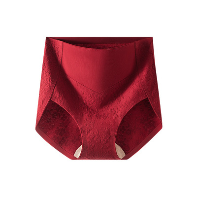 红色内裤女士纯棉7A抗菌裆