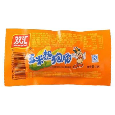 双汇玉米热狗肠脆皮肠32g火腿肠