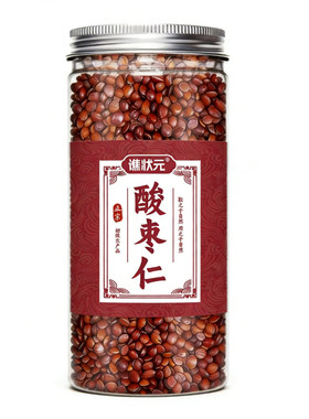 炒熟野生正宗酸枣仁官方旗舰店中药材正品百合茯苓睡眠泡茶水安睡