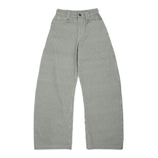 YOUWEI有尾2024秋季条纹印花牛仔蛋形裤女牛仔裤长裤Y5124305