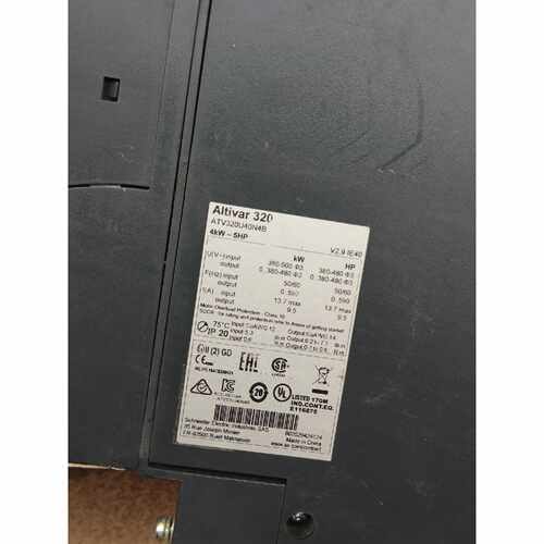 议价变频器ATV320U40N4B，原装拆机