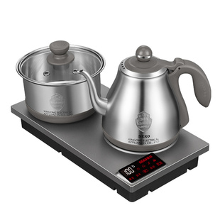 新功W52全自动底部上水烧水壶1800W大功率电茶炉家用茶台电热水壶