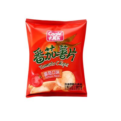 卡其乐番茄味薯片6gX20包