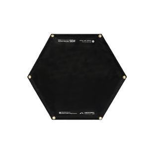 山趣户外硅胶防火布毯焚火布柴火炉露营耐高温阻燃防烫隔热地垫