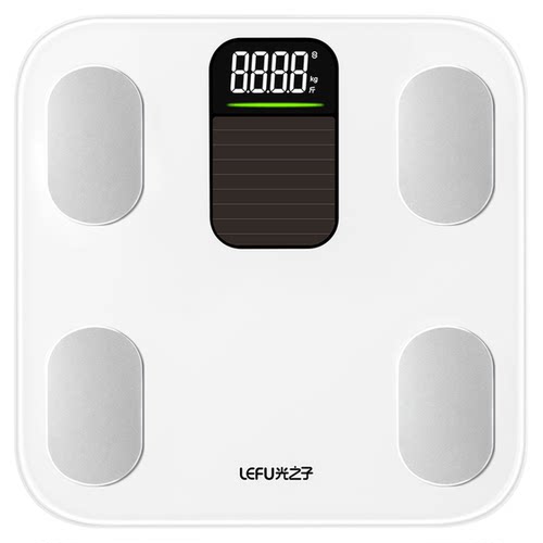 LEFU乐福光能体脂秤减肥专用智能精准体重秤新款电子秤健身称体重