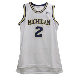 2号普尔球衣   Poole密歇根大学刺绣篮球服美式复古运动背心男潮