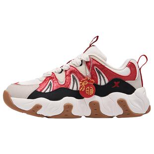 特步童鞋秋季新款儿童运动跑鞋男童软底防滑中大童高帮拼色休闲鞋