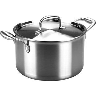 316不锈钢汤锅五层加厚高品质煮锅双层蒸锅大容量炖锅焖锅煮粥锅