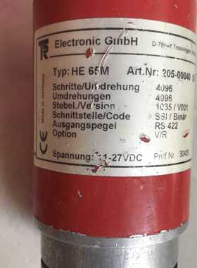 议价TR Electronic GmbH HE 65M Art.Nr:205-00040