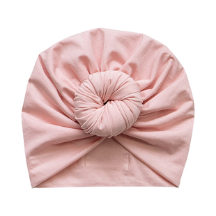 婴儿帽子春秋莫代尔可爱儿童男女宝宝小月龄新生儿囟门帽胎帽冬季