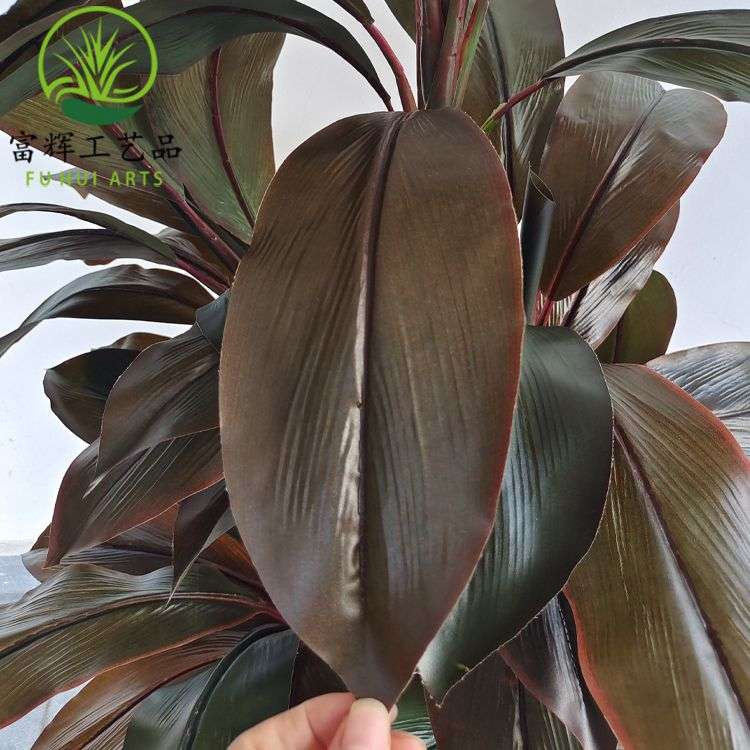 仿真朱蕉秋红铁造景植树仿真道具厂家盆栽批发绿组合摆件装饰