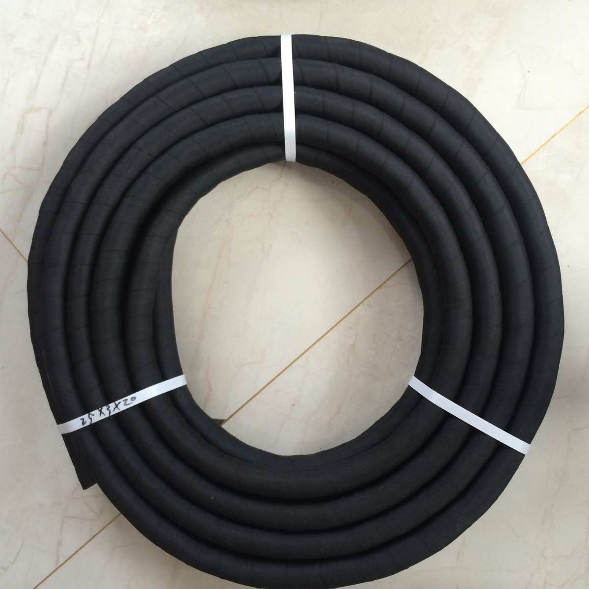 黑色厂家夹布毛面橡胶管高压水管2寸1寸内径32 19 25 38 51mm胶管