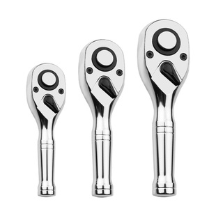 迷你棘轮扳手小型快速短柄大中小飞多功能外六角72齿双向套筒板手