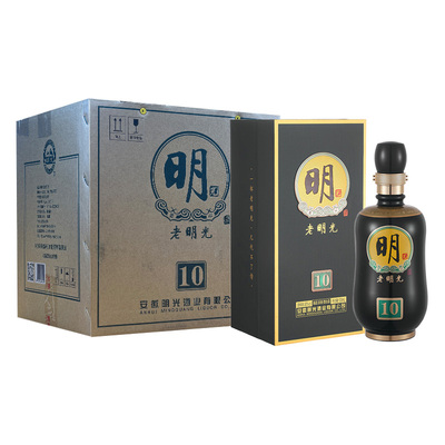 老明光10绵柔浓香52度500ml整箱