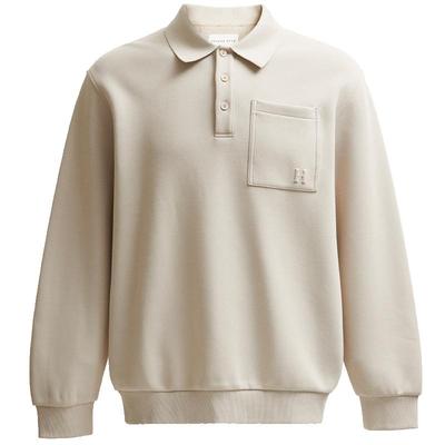 SEASONHIGH秋冬款男装卫衣长袖翻领宽松含棉罗纹潮流休闲上衣男款