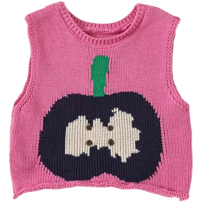 女童冬装马甲2025新款毛衣针织衫