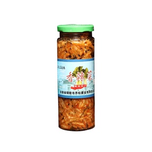 安徽特产铜陵生姜丝香辣菜腌制白菜丝开咸菜心胃荻港菜根香下饭菜