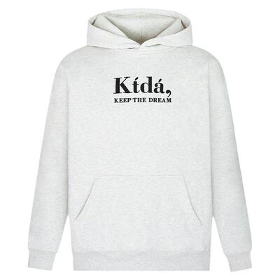 KTDA新品通勤加绒卫衣刺绣连帽