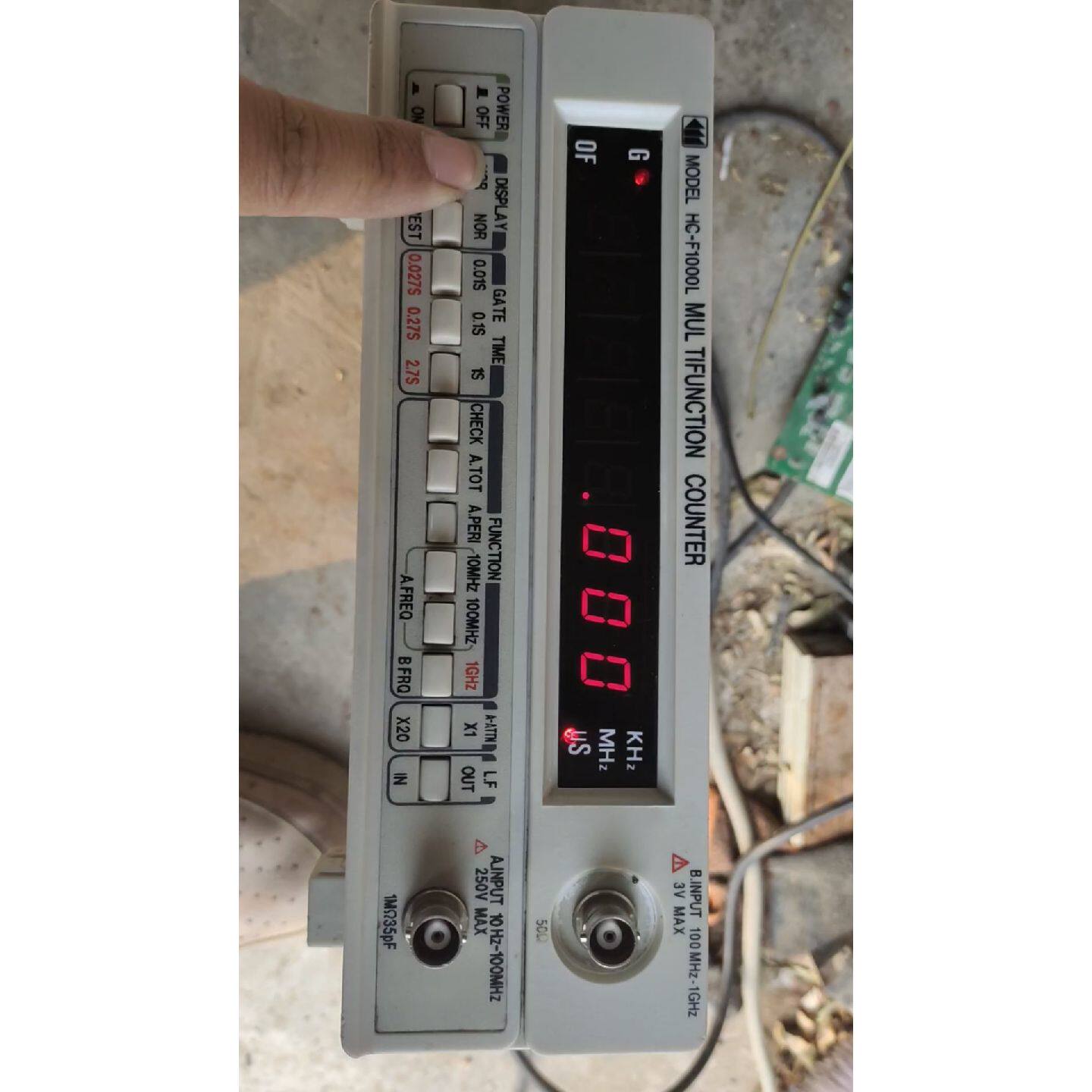 多功能频率计HCF1000C高精度频率计数字频率计成