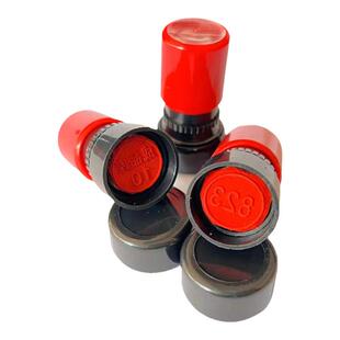 原子印章定制刻章包邮 凹凸印自动出油QA QC IQCPASS检验小圆印章