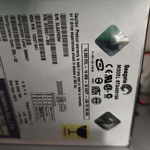 询价-Seagate ST340015A