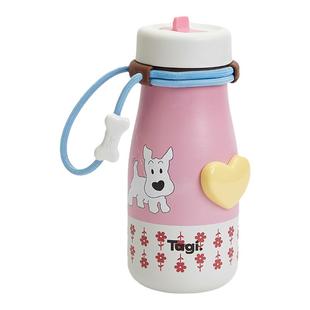 Tagi.《哈哈》怦怦爱心机灵大容量保温杯不锈钢吸管杯