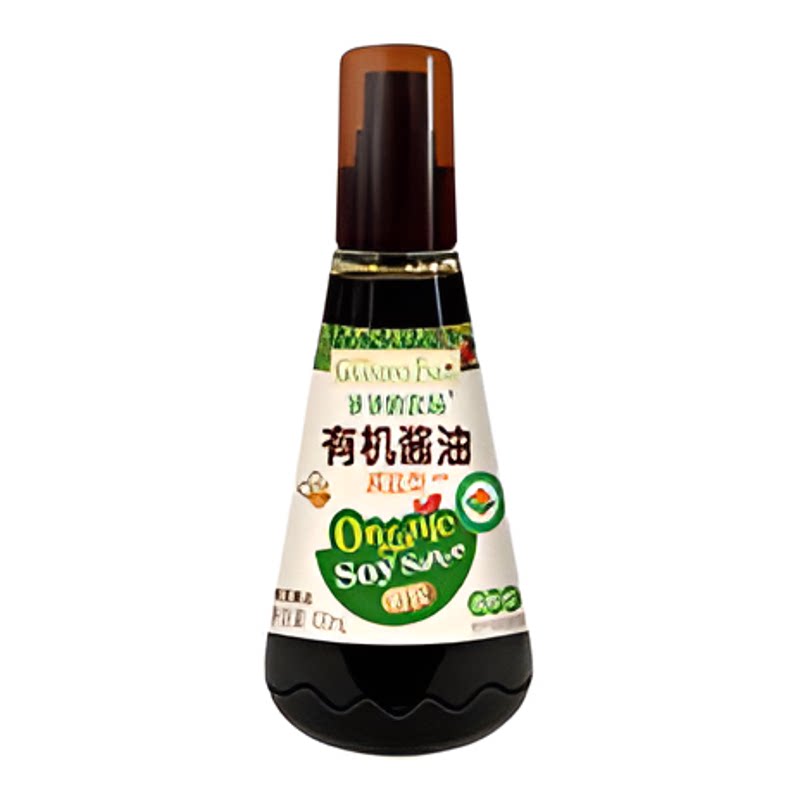 爷爷的农场有机核桃酱油儿童调味料减盐拌饭料送婴儿宝宝辅食谱