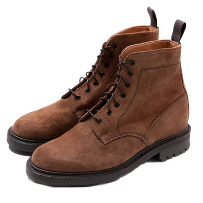 sanders英国制造麂皮工装靴子