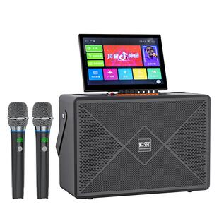 索爱K328广场舞音响户外音箱k歌大屏家庭KTV视频点歌一体机大音量