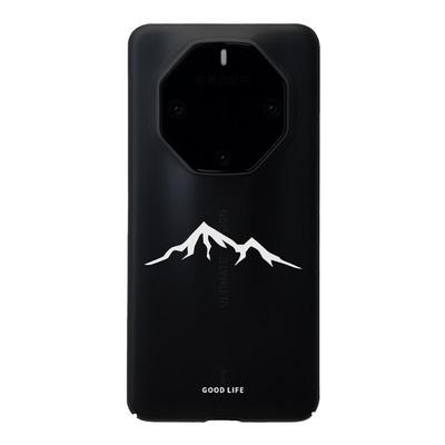 适用华为mate60rs非凡大师手机壳新款mate50保时捷男女极简文艺个性雪山风景40rs高级感黑色全包超薄防摔硬套