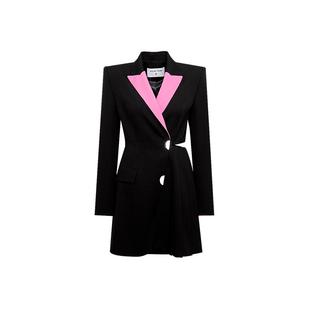 蛮好的人生&陈妍希同款YES BY YESIR叶谦原创设计师西装连衣裙