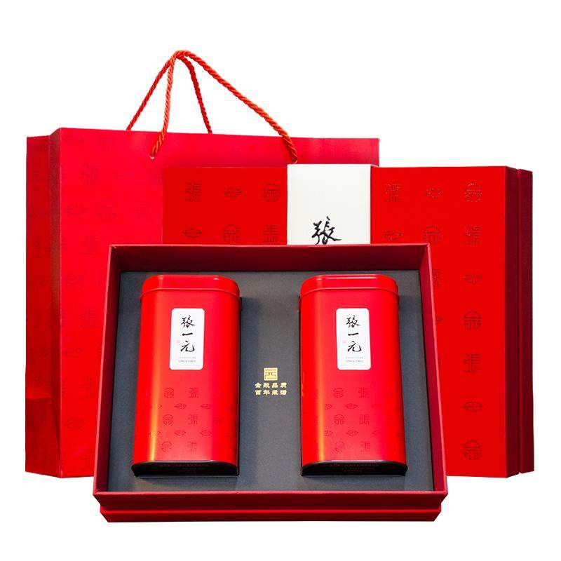 张一元茶叶新茶浓香茉莉花茶白龙峰480g经典高端礼盒装中华老字号