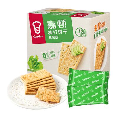 嘉顿蔬菜味苏打饼干815g×1盒