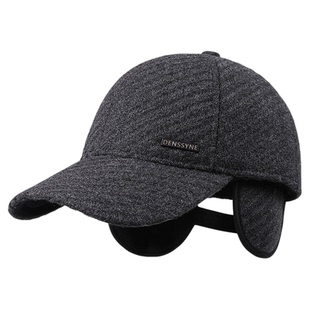 大头围帽子男士冬加深加大加绒显脸小保暖大码头大脸大棒球帽护耳