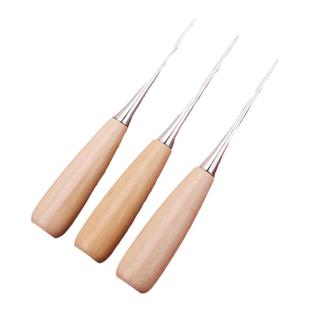 锥子打孔全钢粗柄实心实木大号柄千枚通锥子针皮革工具打眼高硬度