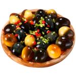 鹌鹑皮蛋松花蛋鹌鹑小皮蛋凉拌鹌鹑蛋软糯溏心鸟变蛋60枚整箱包邮