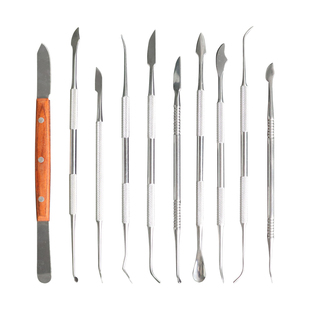 牙科蜡刀技工 牙科技工雕刻刀蜡型蜡刀套装工具包 腊刀雕蜡刀口腔