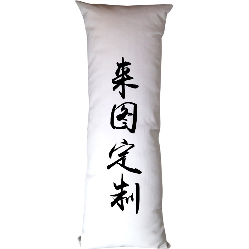 DIY身长订做真人照片logo抱枕头