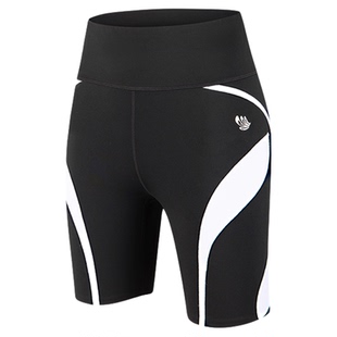 鸿智贴身运动巡回1代北马定制五分支撑裤跑步环形短裤男女压缩裤