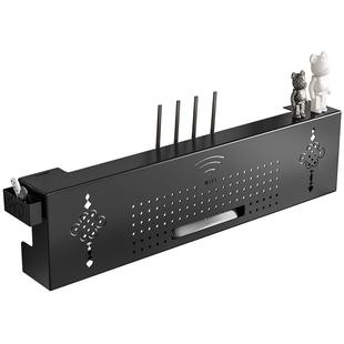 无线路由器放置架电视机顶盒光猫收纳盒wifi置物架插座遮挡装饰盒