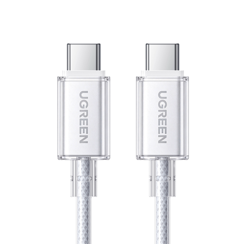 绿联冰柔线适用苹果18Pro/Duo充电线器iPhone17/16promax双typec数据线华为手机PD100W快充车载15平板ctoc口 华电实拍商品图