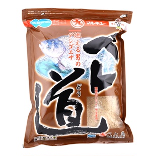 丸九培来道进口鲫鱼饵料600克2229原装日本烤麸雾化饵陪来道轻麸