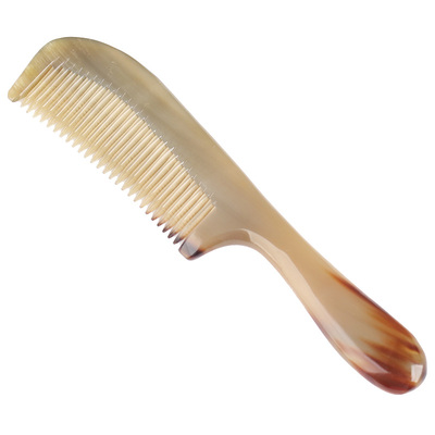 正品牛角梳天然顺发梳