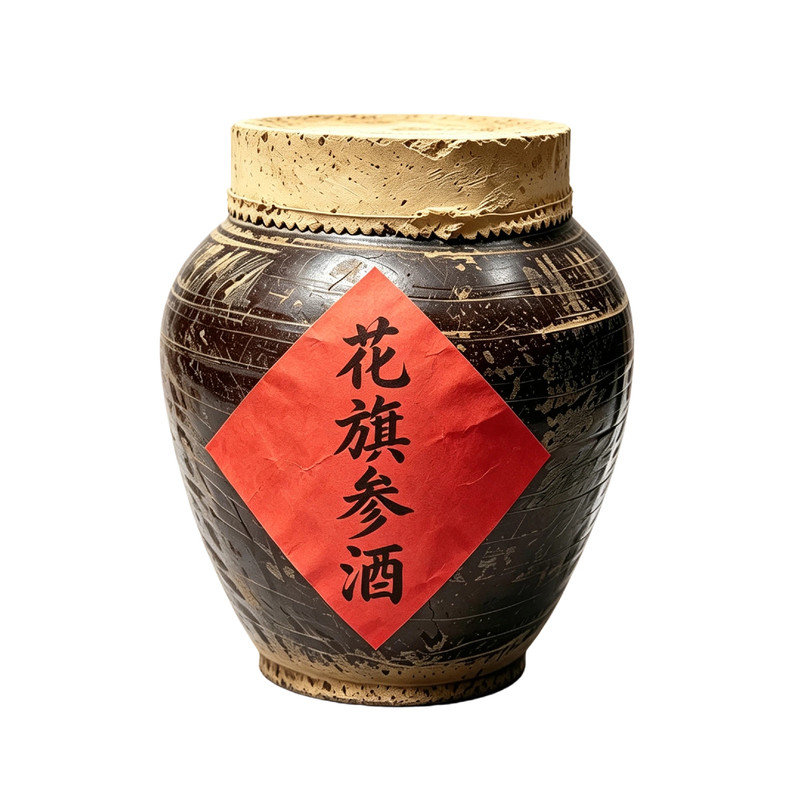 花旗参地窖酒人参枸杞灵芝酒10斤
